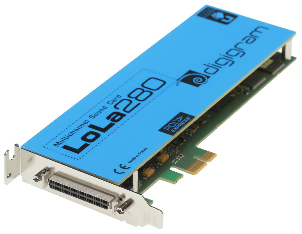 Digigram LoLa280 8-Channel HD Audio PCIe Card