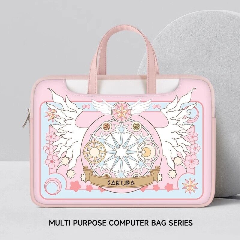 Stylish Pink Magic Girl Laptop Bag for Women