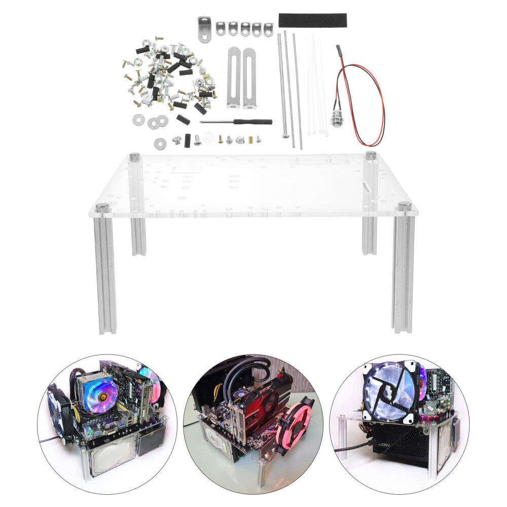 Open Air PC Mainframe Chassis for Travel and Mobility