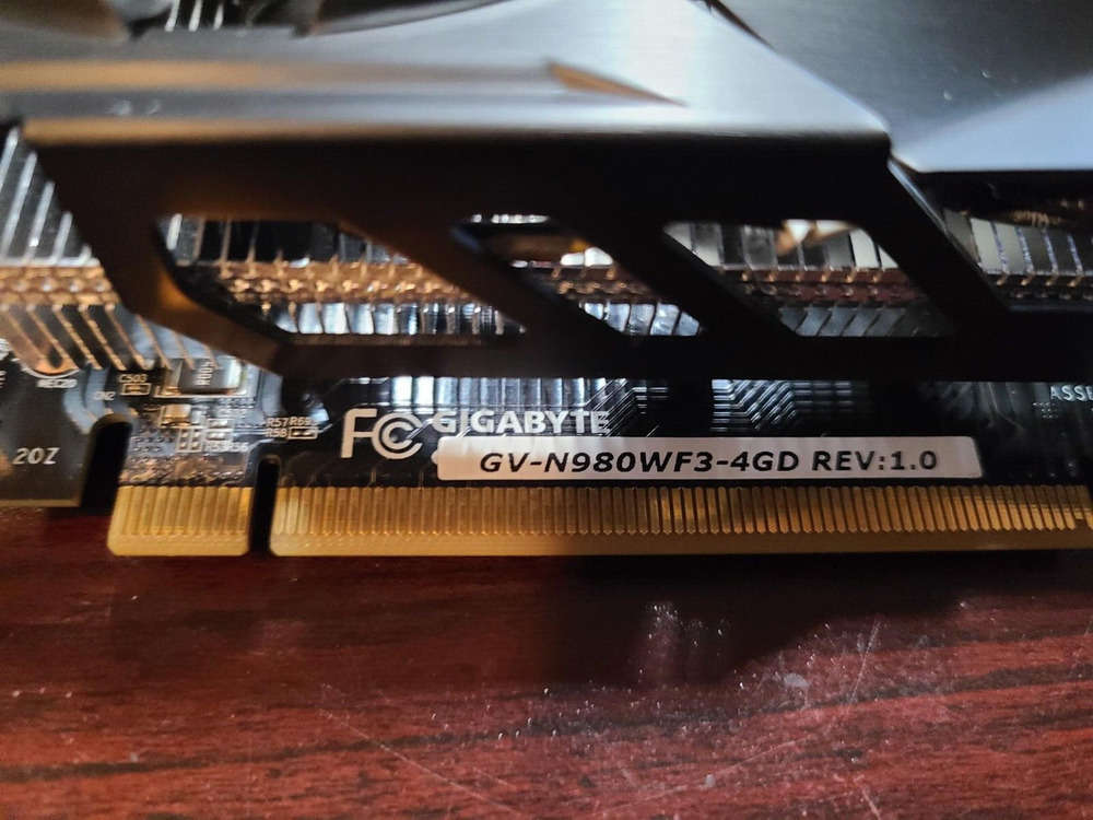 Gigabyte NVIDIA GeForce GTX 980 4GB GDDR5 Graphics Card - Windforce Tested