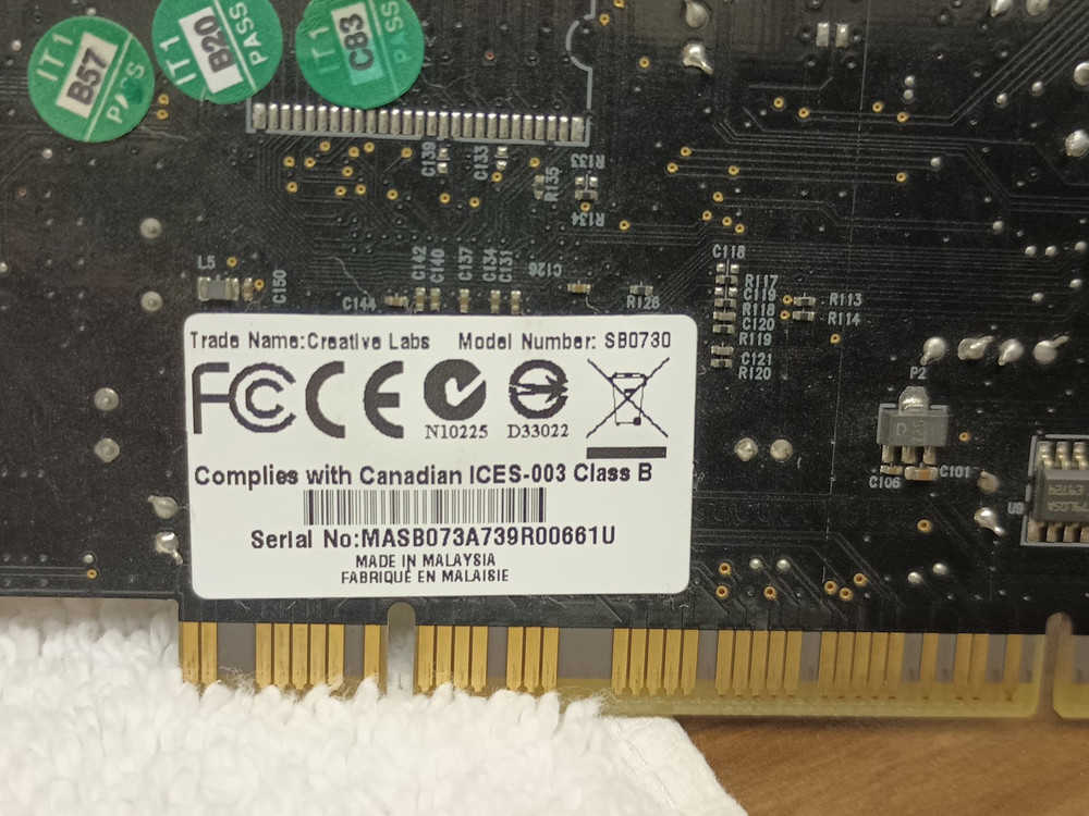 Sound Blaster X-fi XtremeGamer PCI Card - Enhanced Audio for Gaming