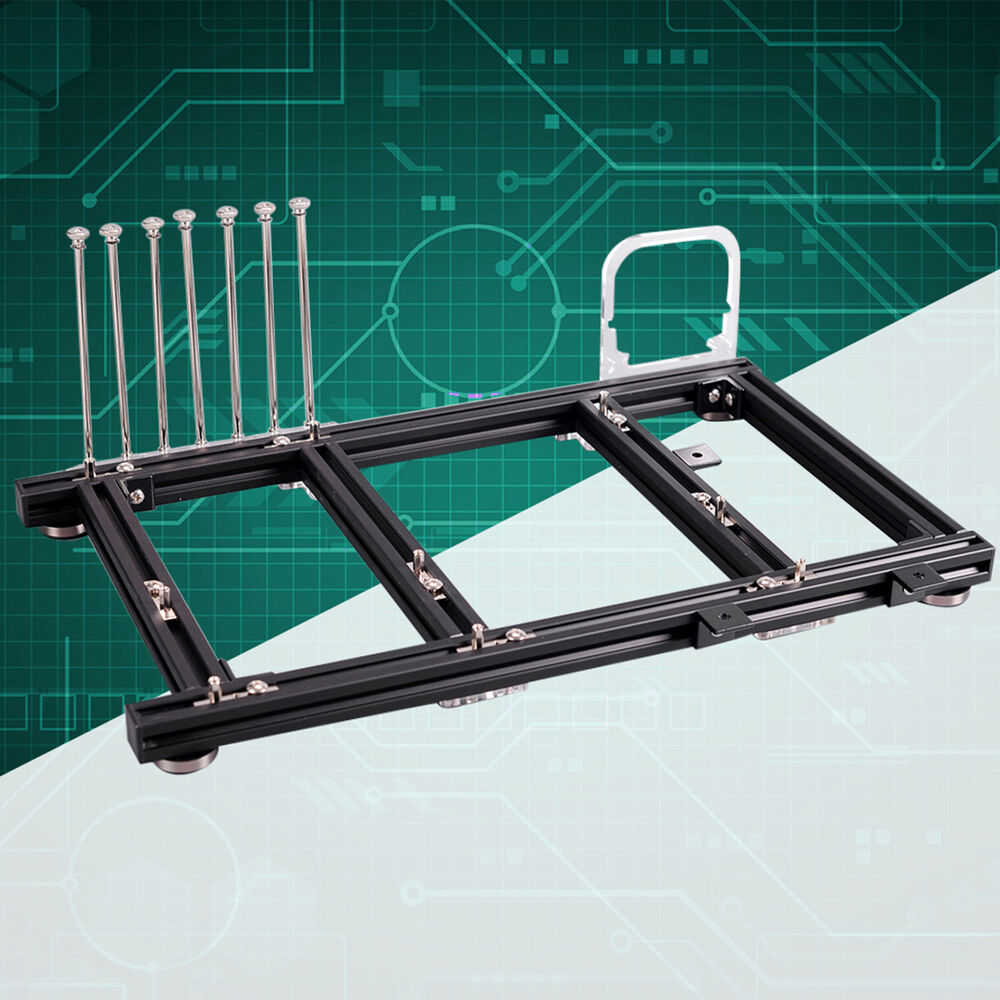 Premium Aluminum ATX Open Frame PC Case for Overclocking