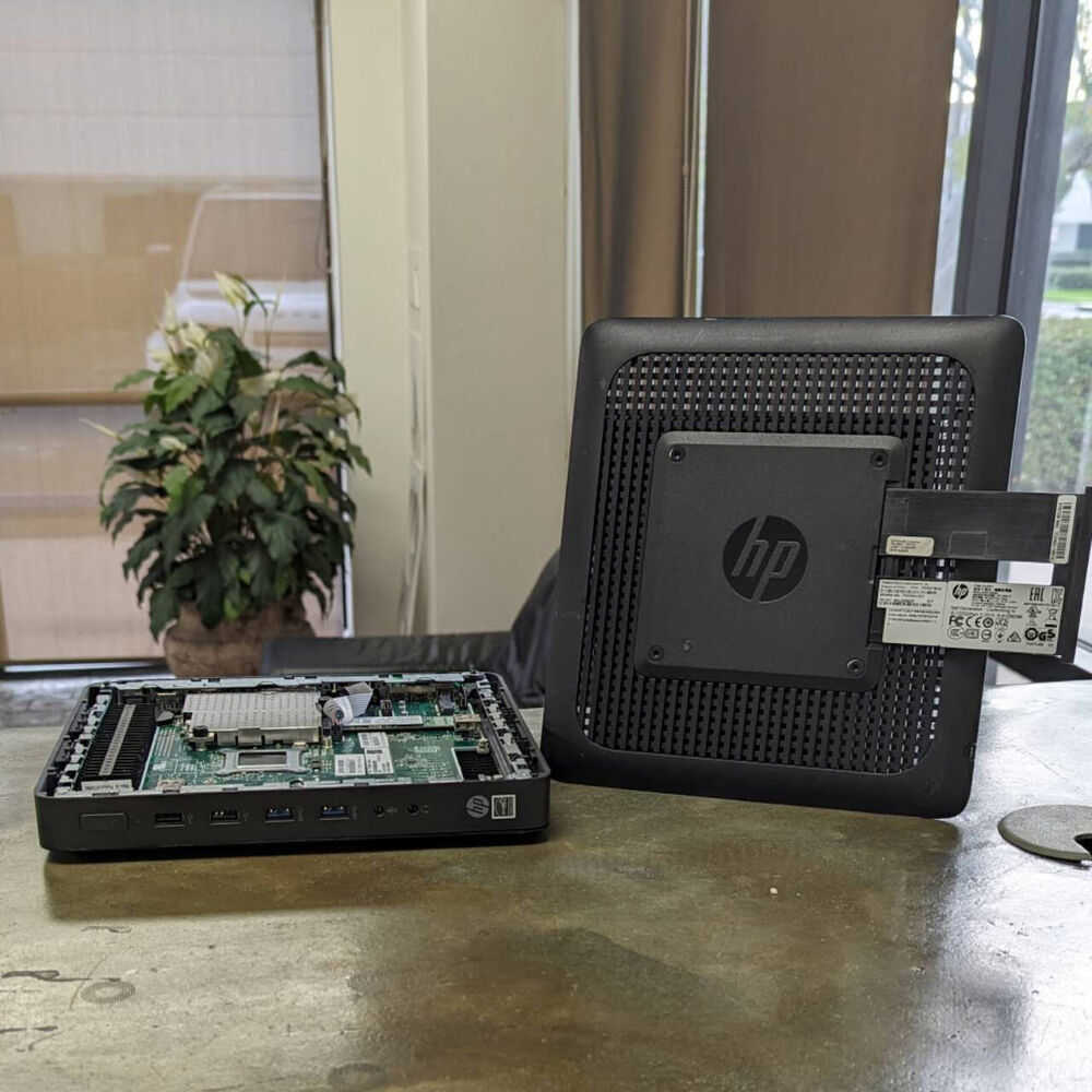 HP T520 Flexible Thin Client Desktop with AMD GX-212JC, 4GB RAM, 65GB SSD