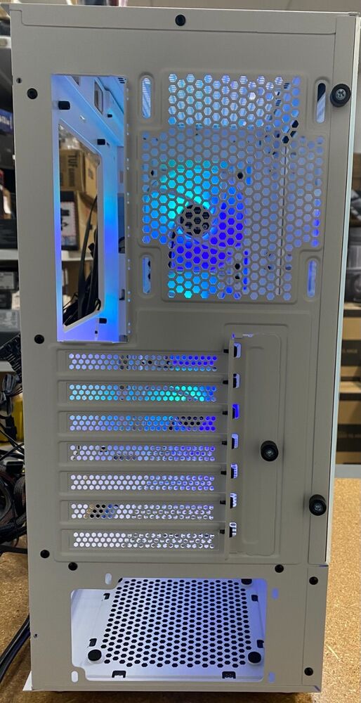 Thermaltake S200 TG ARGB Snow Mid Tower Chassis - Sleek Gaming Enclosure