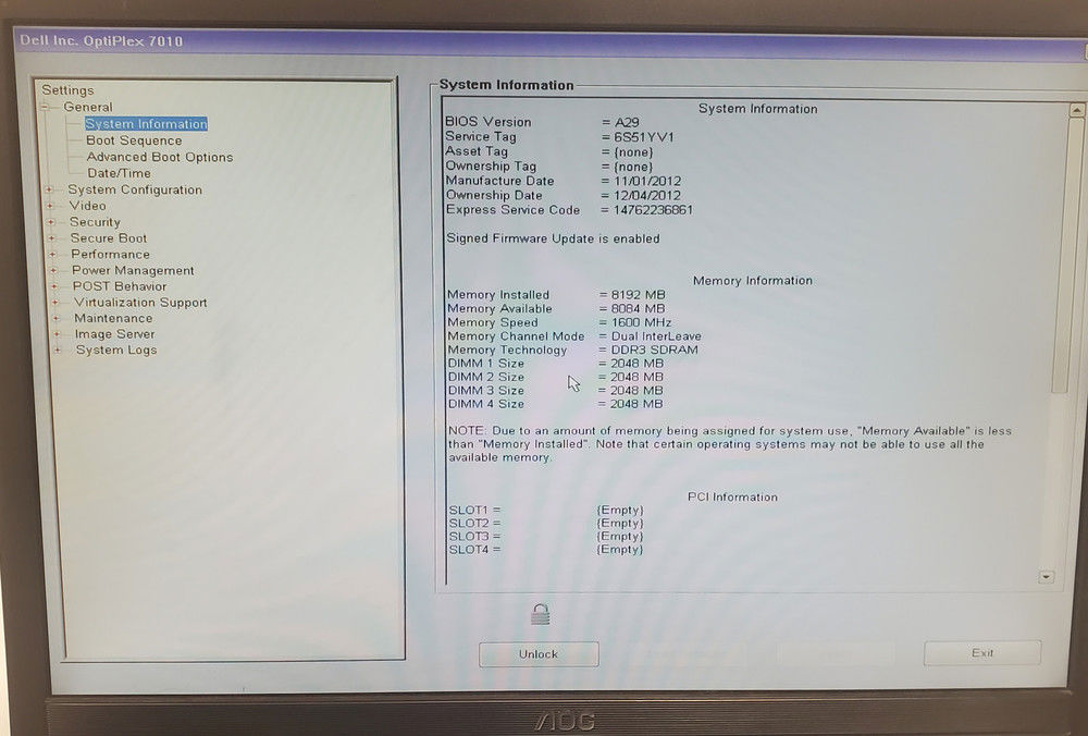 Vintage Gaming PC - Dell Optiplex 7010 with Intel Core i5 3.2GHz, 8GB RAM