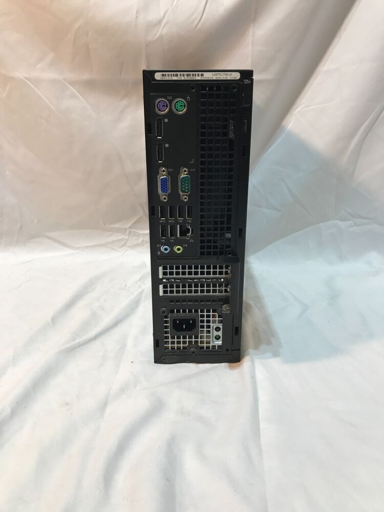 Dell 7020 i5 Desktop PC with SSD, 22" Monitor, Windows 7 Pro