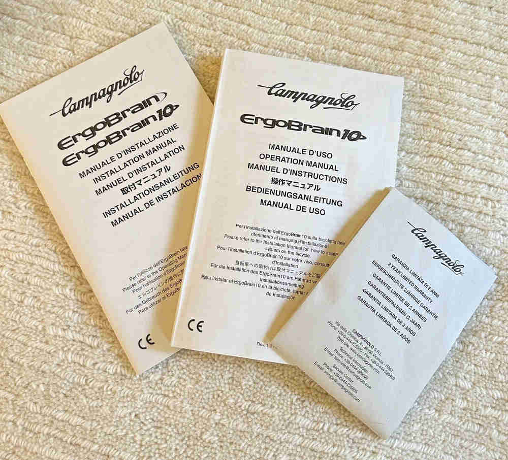 Campagnolo Ergobrain 10 Speed Computer Self Learning Assembly Kit