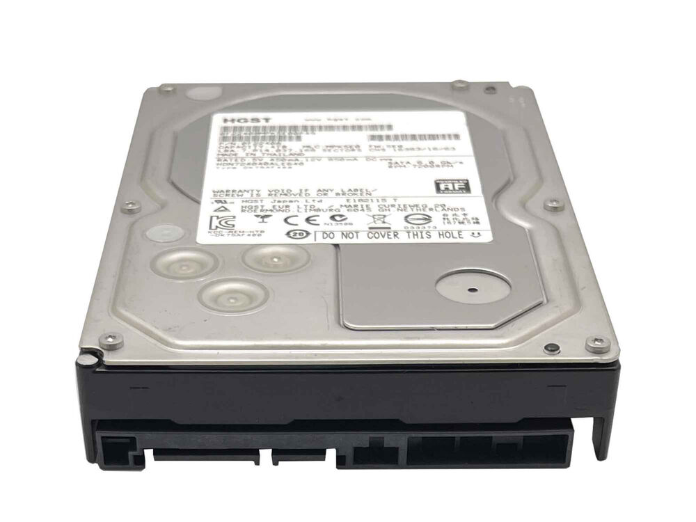 HGST 4TB NAS Hard Drive with 64MB Cache and 7200RPM