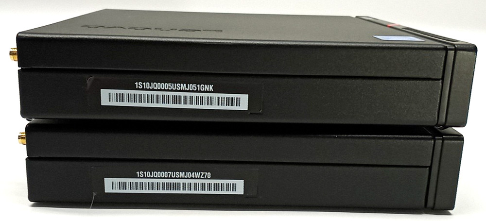 Lot of 2 Lenovo ThinkCentre M700 Desktops with Pentium G4400T Processor
