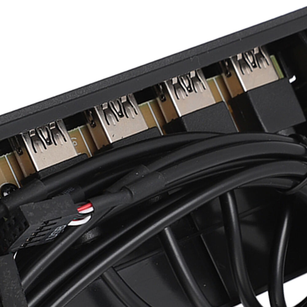 4-Port USB 3.0 Front Panel Hub with Optical Drive