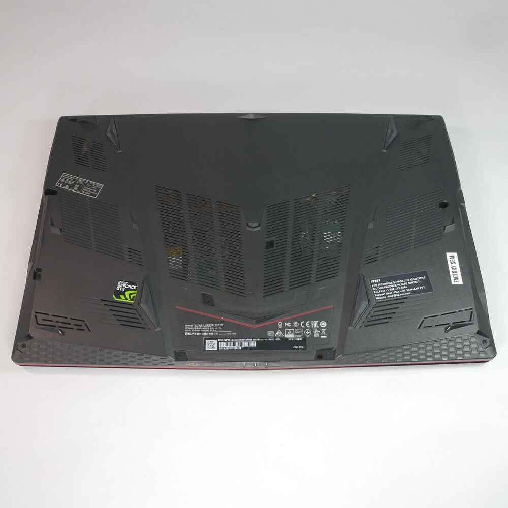 MSI GP63 Leopard Gaming Laptop