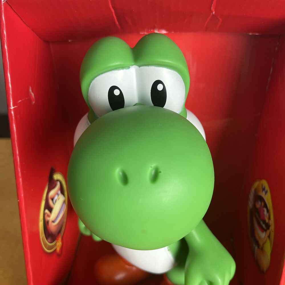 Yoshi Action Figure, 17cm Tall - Super Mario Bros Collection