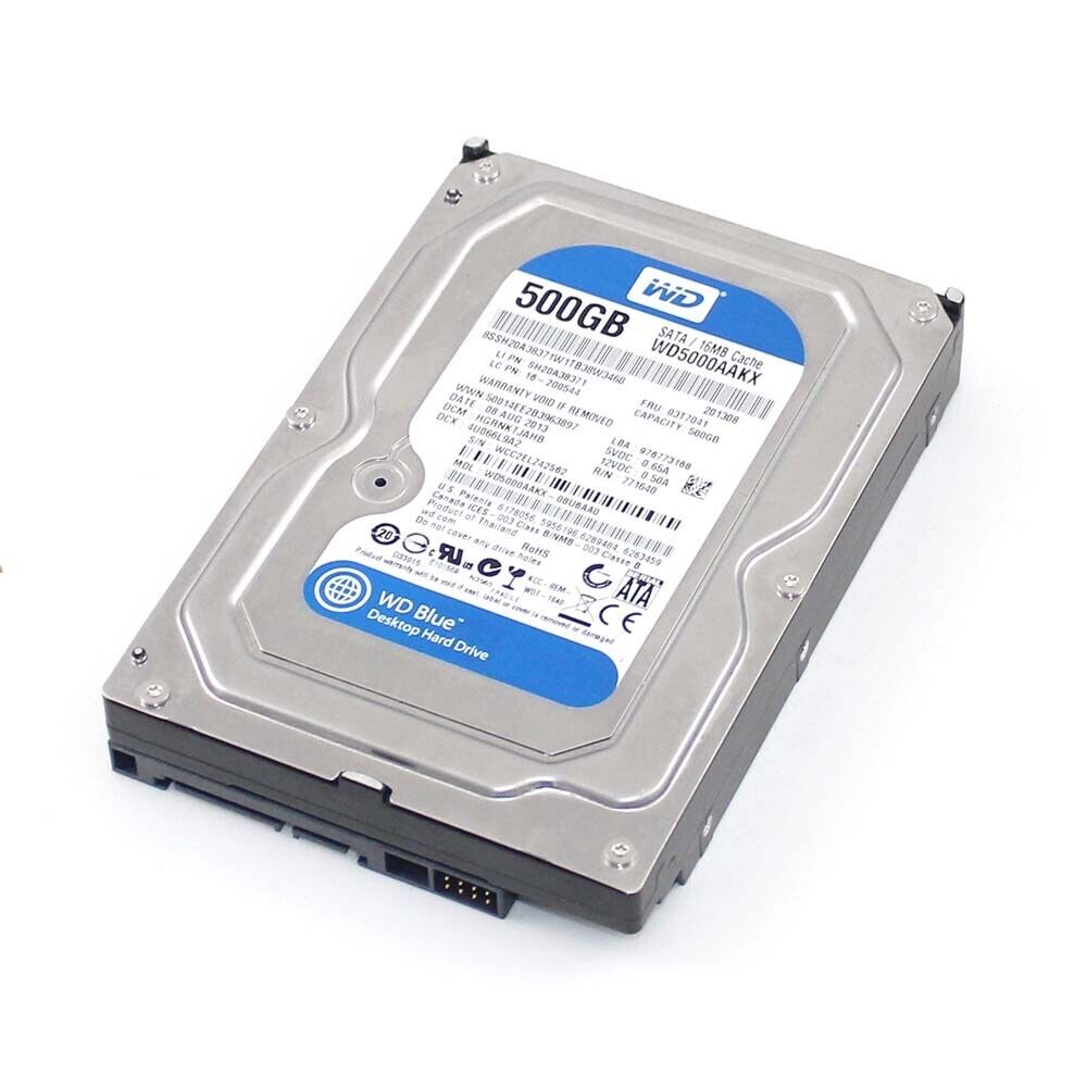 1TB 3.5" SATA HDD Desktop Hard Drive with Pre-Installed Windows 7/10 Pro