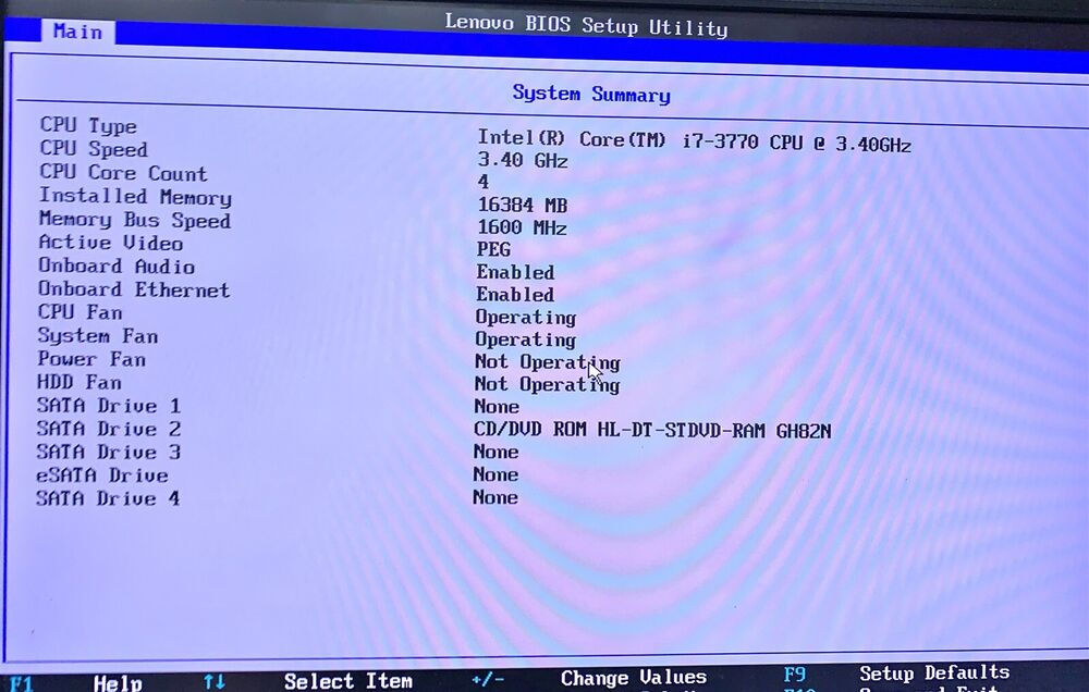 Lenovo ThinkStation E31 SFF Desktop PC with Intel i7-3770, 16GB RAM, 128GB SSD
