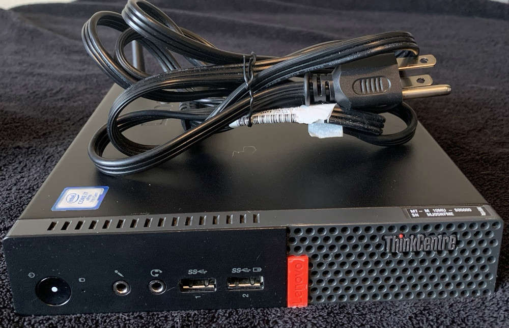 Lenovo M910Q Tiny Desktop PC - 7th Gen i7, 3.00GHz, 2TB NVMe + 512GB SSD, Windows 11