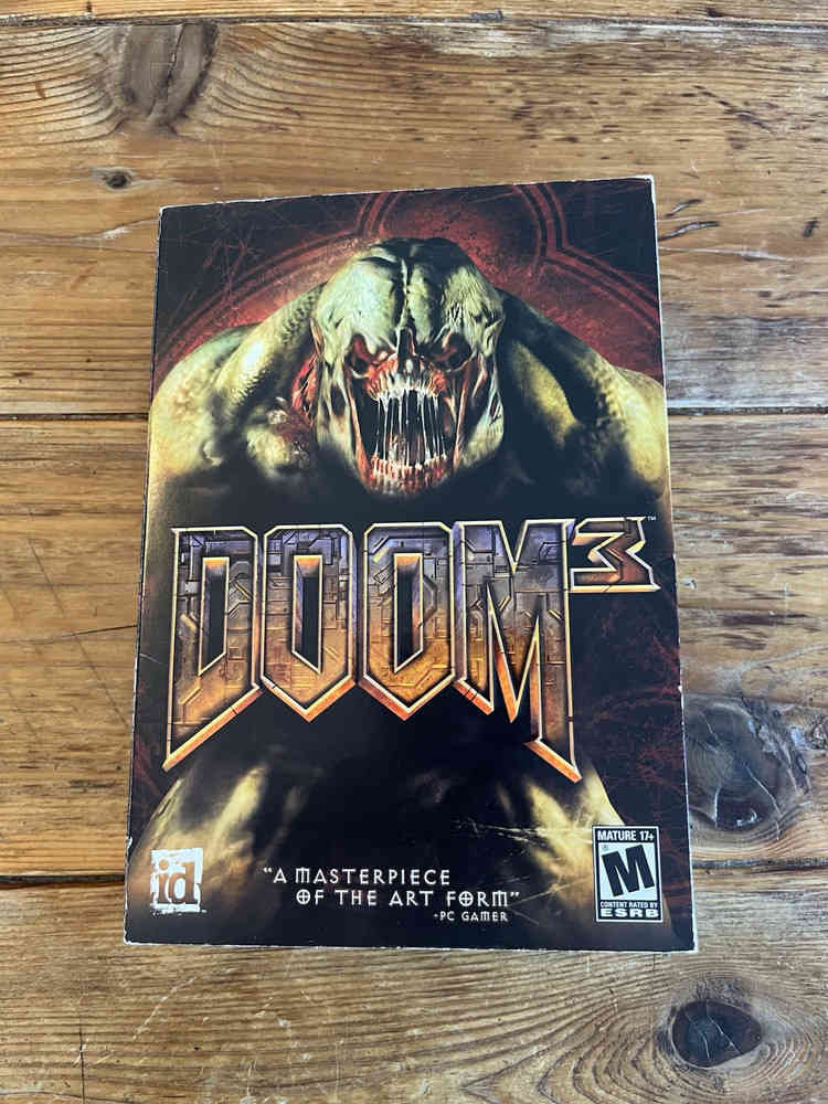 Doom 3 - Big Box PC Game Complete Three Disc Set - 2004 Edition