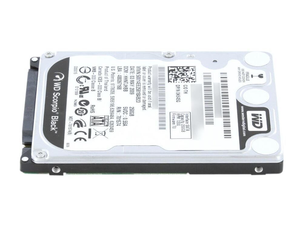 1TB HDD/SSD 2.5 SATA Hard Drive for Laptop with Pre-installed Windows