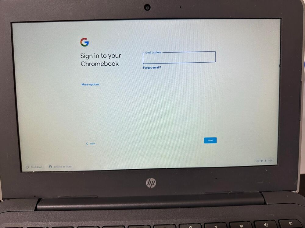 HP 11 G6 EE 3NU57UT#ABA 11.6-inch Laptop with Chrome OS