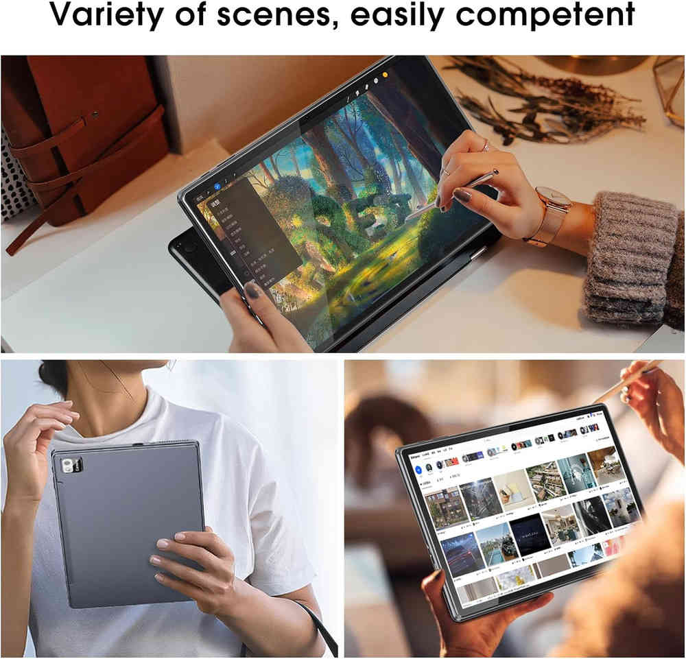 SGIN 1 10 FHD Tablet with Android 13, Octa-Core Processor, 4GB RAM, 128GB ROM
