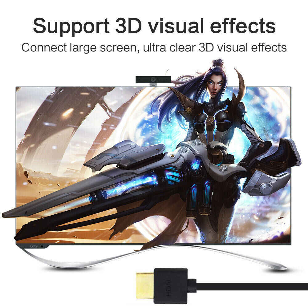 HDMI to HDMI Video Cable Converter Adapter for Gaming Consoles