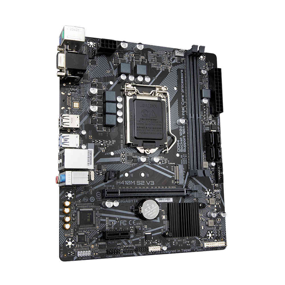 Gigabyte H410M-S2 V2/V3 Intel H410 LGA1200 MATX Motherboard