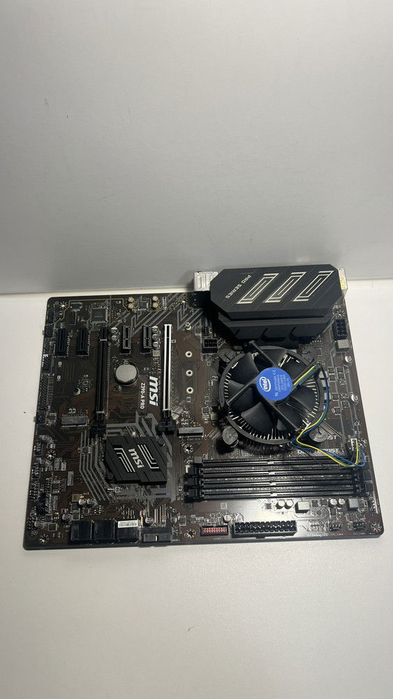 MSI Z390-A Pro Motherboard with Intel Celeron G4930 Processor