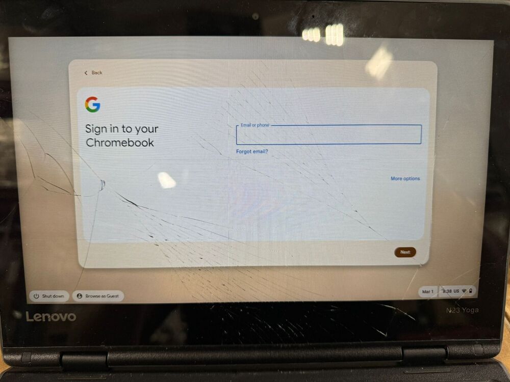 Lenovo N23 Yoga Touchscreen Chromebook 11.6" 4GB RAM, 32GB SSD