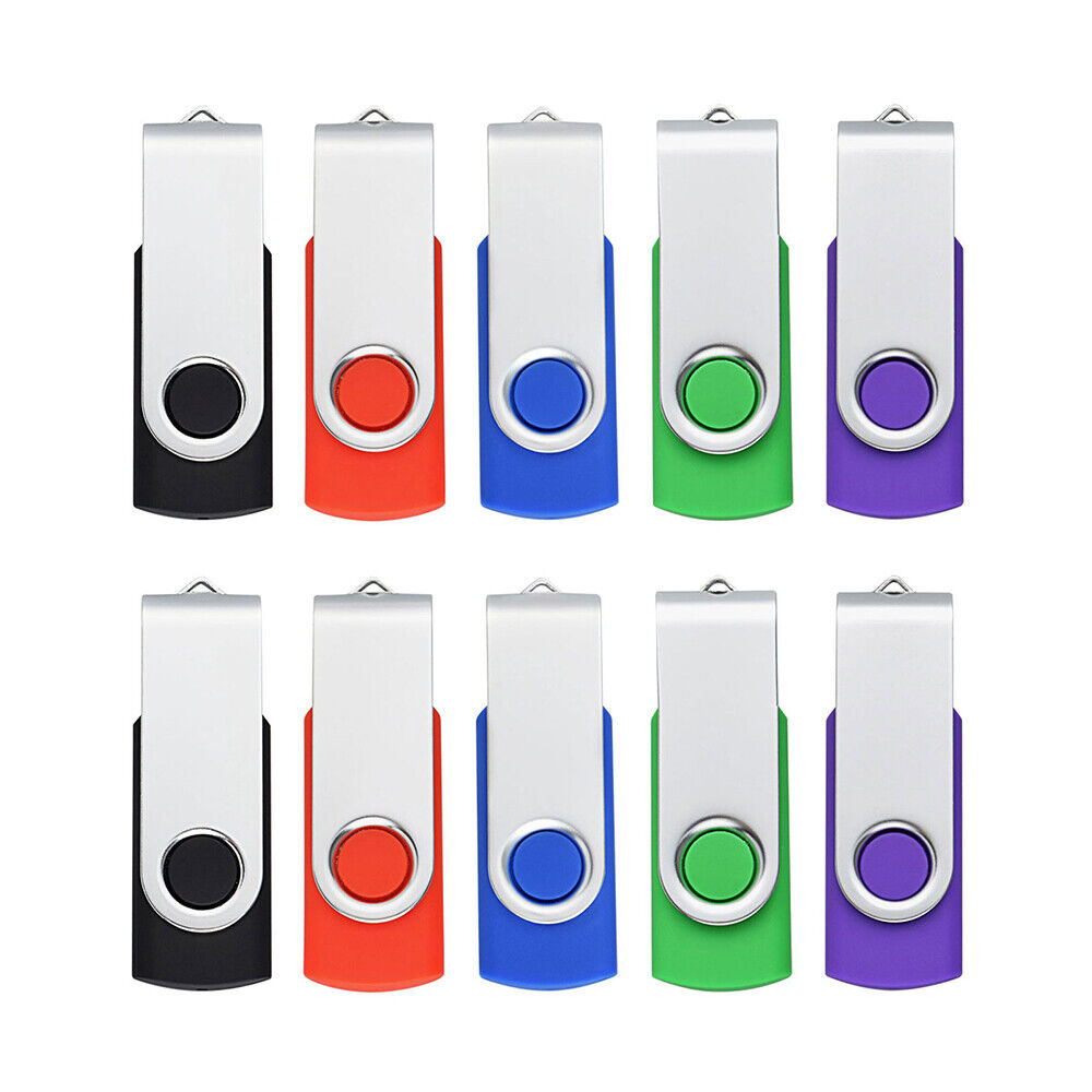 High-Capacity USB Flash Drives - 4GB to 128GB Options