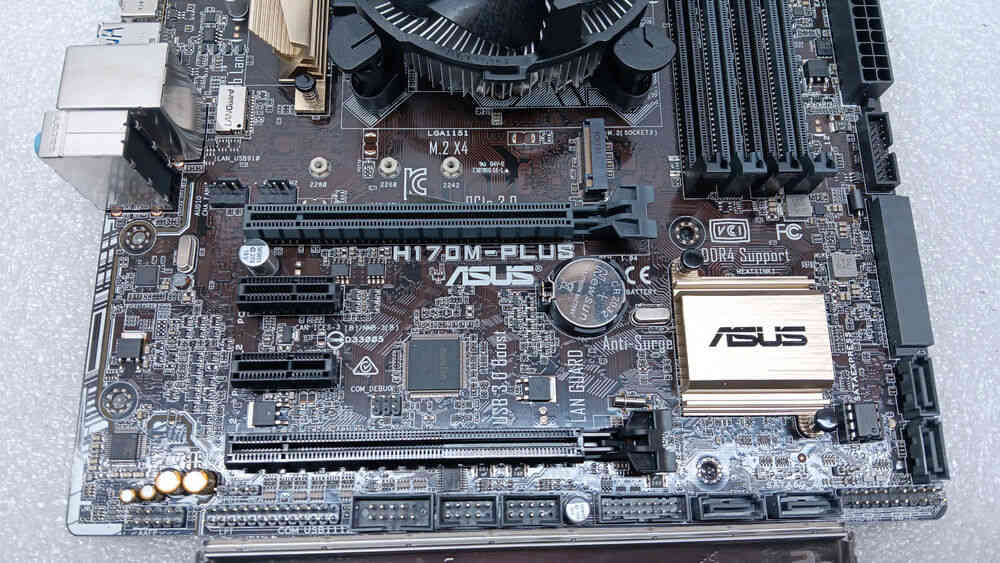 ASUS H170M-PLUS Motherboard with Intel Core i5-6500 CPU Bundle