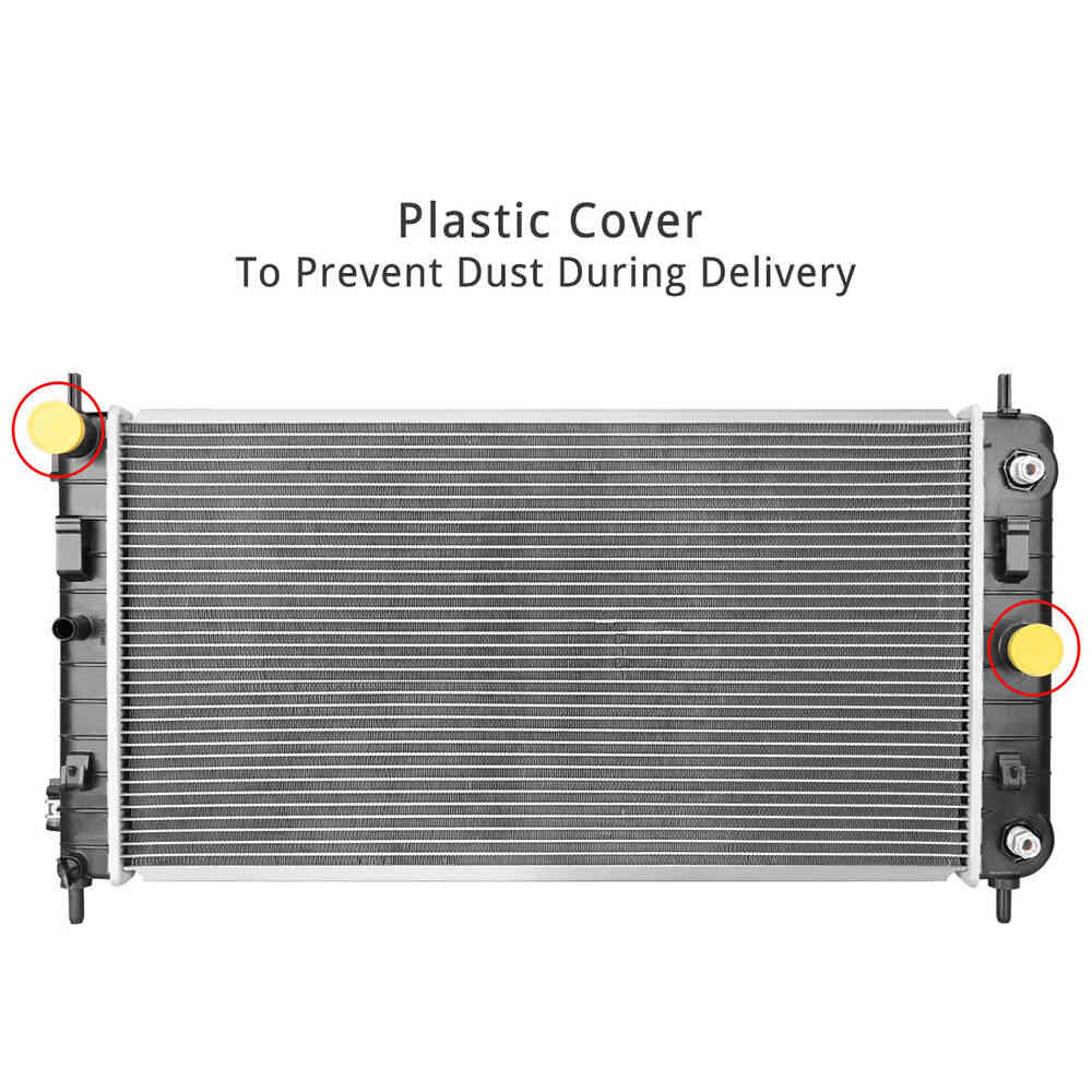 Aluminum Radiator for Chevy Malibu, Pontiac G6, Saturn Aura V6 Engines