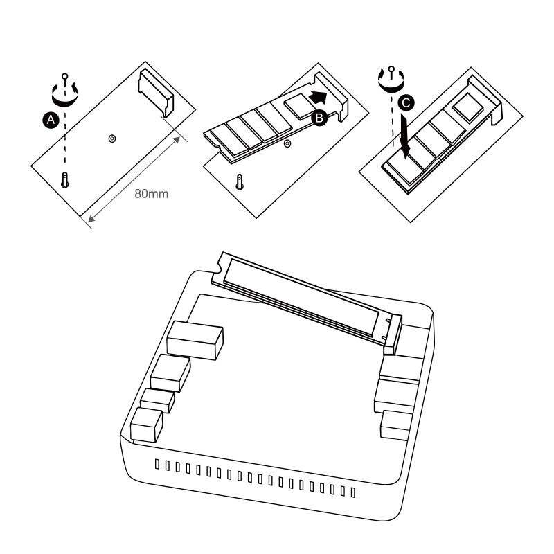 Netac M.2 SATA 6Gb/s SSD - High-Capacity Internal Storage Solutions