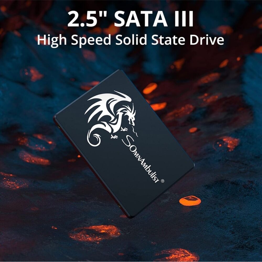 High-Speed 512GB SATA3 SSD for PC & Laptop