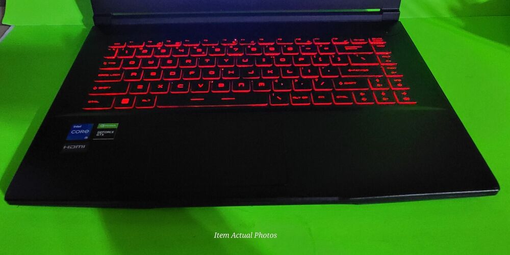 MSI THIN GF63 15.6" FHD Gaming Laptop with 1TB SSD, 32GB RAM, NVIDIA GeForce