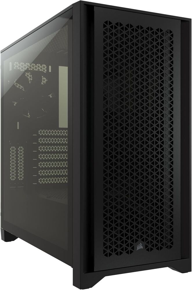 Corsair 4000D Airflow Mid-Tower ATX Case - High-Airflow, Tempered Glass, Two Fans
