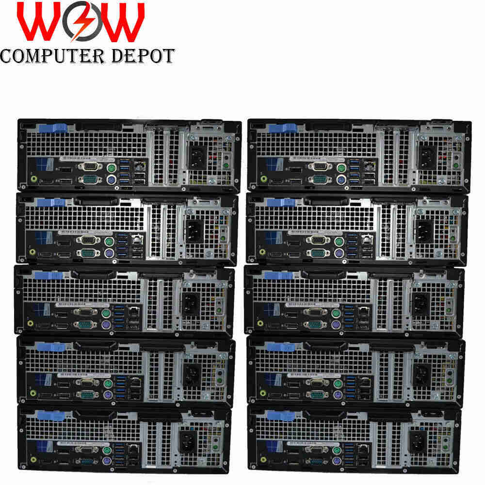 Dell Optiplex 7040 SFF Business Desktop PC with Intel i5, 16GB RAM, 512GB SSD