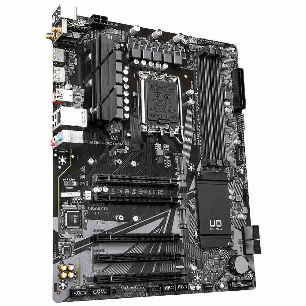 GIGABYTE B660 DS3H AC DDR4 Intel LGA 1700 ATX Motherboard - Factory Refurbished