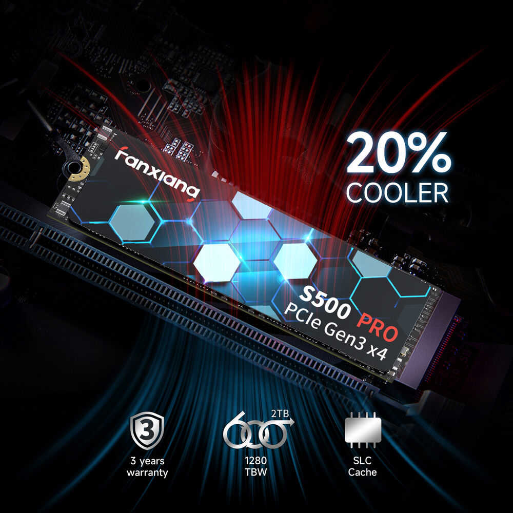 Fanxiang 512GB M.2 NVMe SSD - High-Speed TLC Internal Storage