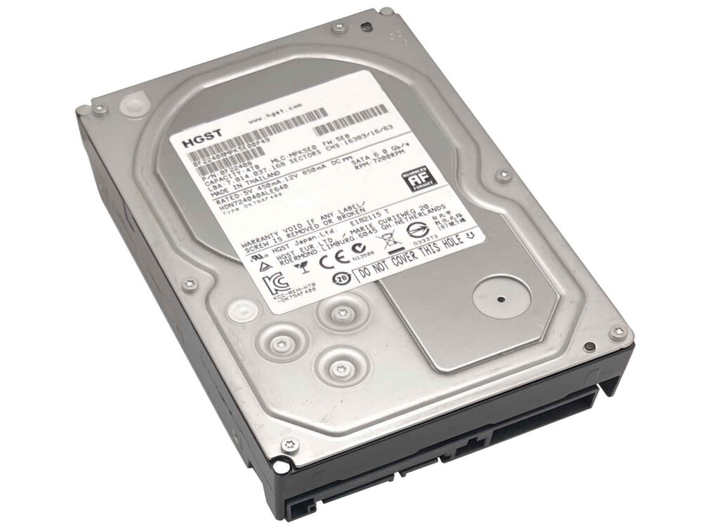 HGST 4TB NAS Hard Drive with 64MB Cache and 7200RPM