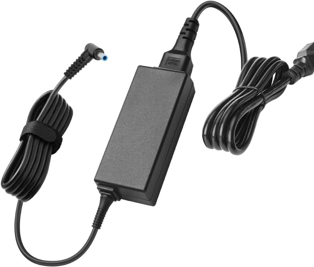 HP Laptop 65W/45W Smart Blue Tip Charger Adapter