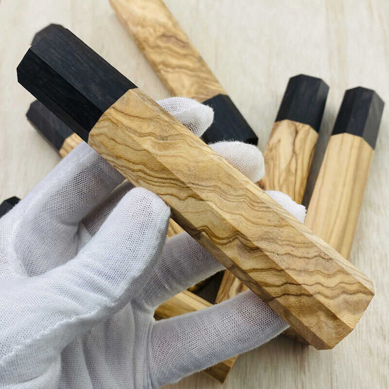 Premium DIY Japanese Chef Knife with Octagonal Wooden Handle