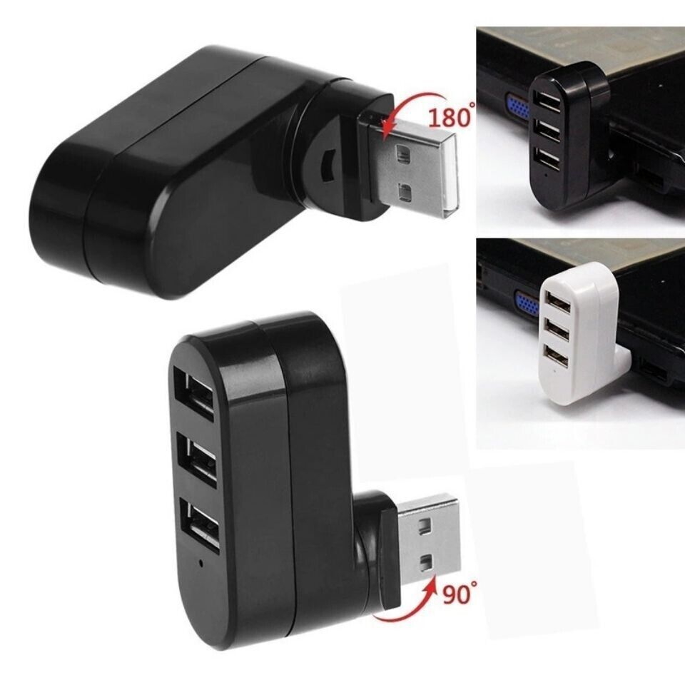 3 Port USB 3.0 Hub Splitter for Enhanced Connectivity