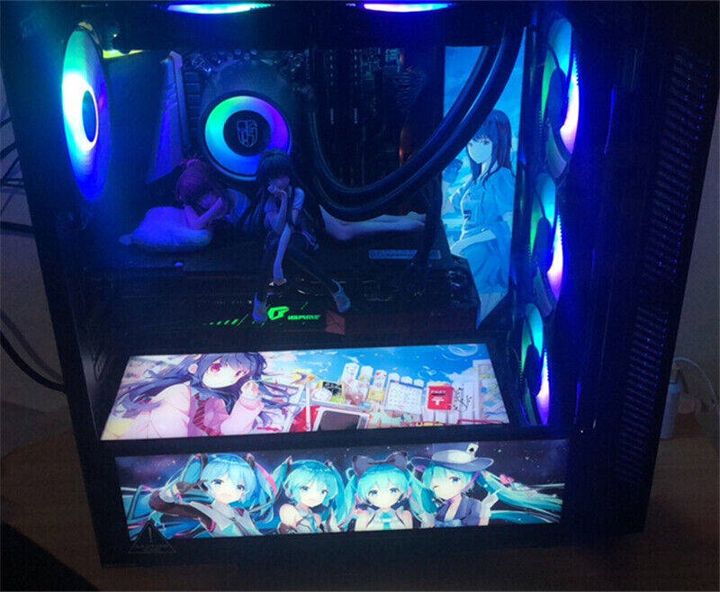 Custom Anime Light Board for PC Gaming Enthusiasts