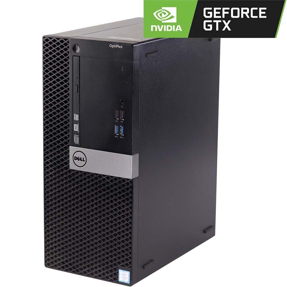 Dell Gaming Desktop Computer - Intel i7, 16GB RAM, 2TB HDD + 128GB SSD, 22" LCD, Windows 10