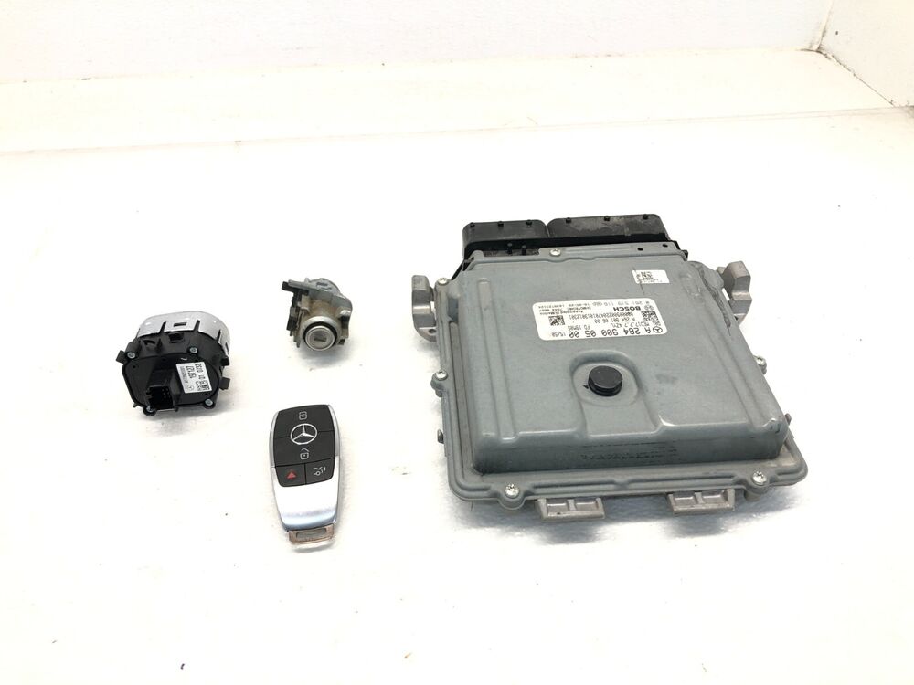 2019-2022 Mercedes A220 V177 ECU ECM Engine Control Module with Key - OEM