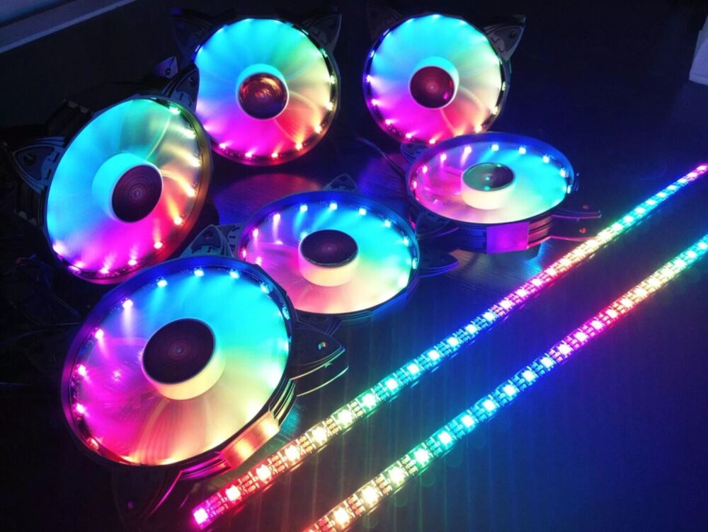 Magnetic ARGB Flexible LED Light Strip for Custom PC Builds