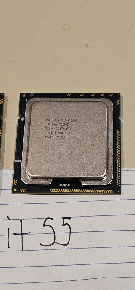 ASUS SABERTOOTH X58 R2.0/GEN3 AM3 Motherboard Bundle with 3 Intel CPUs