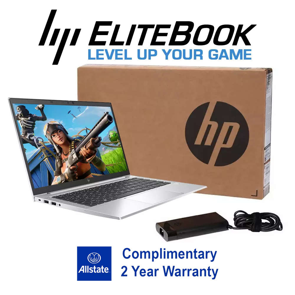 HP EliteBook 830 G7 13.3" FHD Gaming Laptop with Intel Core i7, 32GB RAM, 256GB SSD