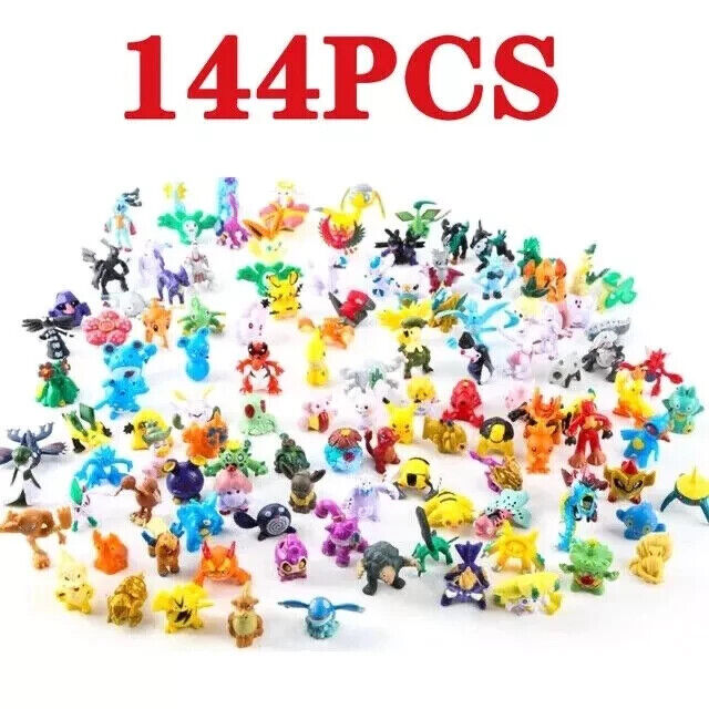144 Style Pokemon Pikachu Action Figure Toy