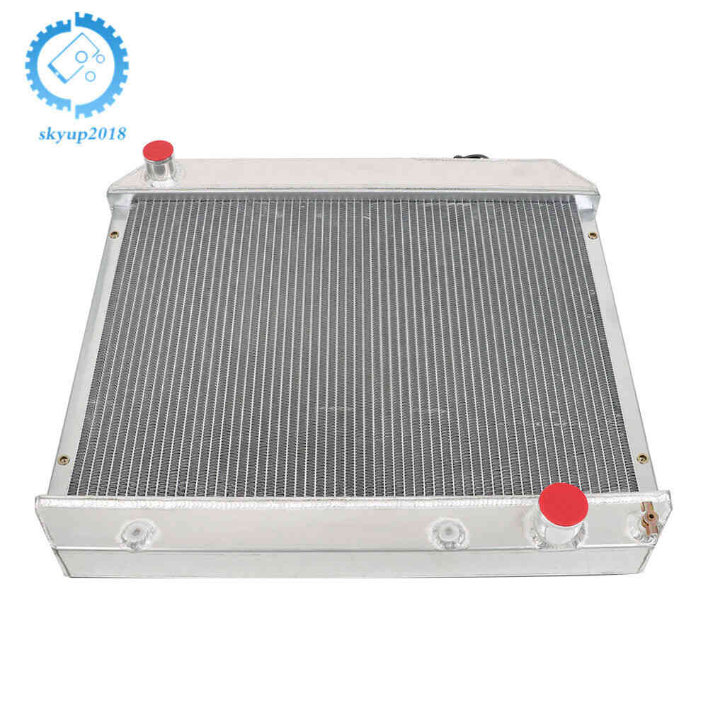 Upgraded 3-Row Aluminum Radiator for 1963-1966 Chevy C10 V8 Trucks