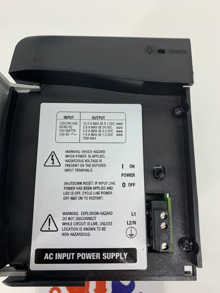 Allen-Bradley 1756-PA72 ControlLogix Power Supply